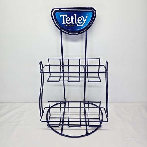 Vintage tetley metal wire - tetley,