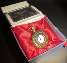 Brass Quartz Pocket Watch