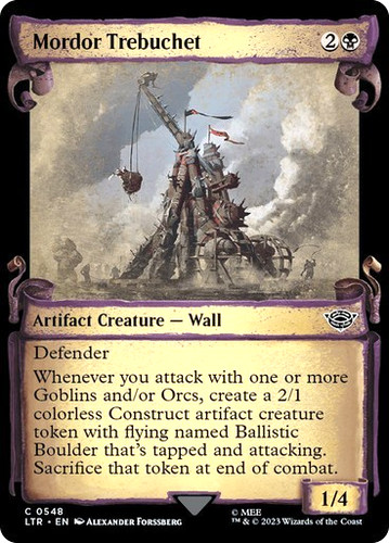 Mtg mordor trebuchet - mtg,