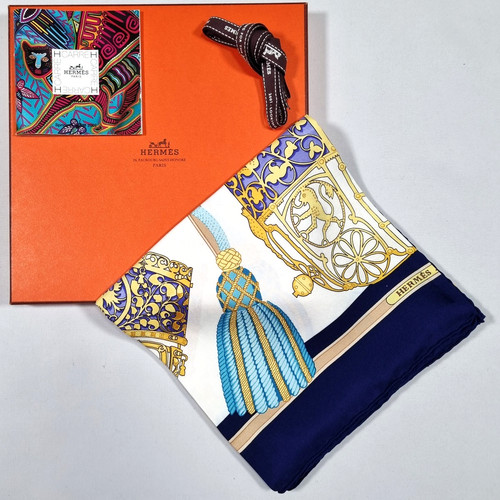 Rare vintage hermes silk scarf - vintage,