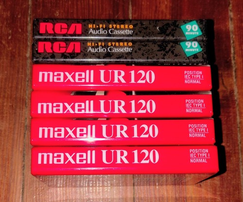 Maxell 120min 2x rca - +,