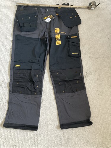 Dewalt work trouser - trouser, grey/black