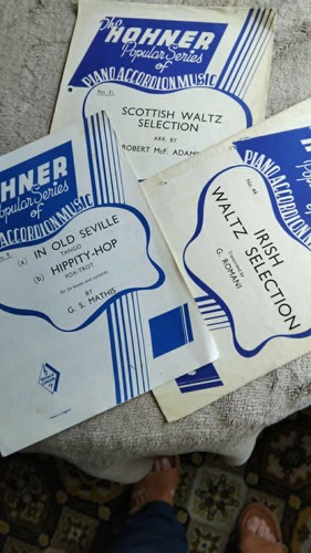 Accordion sheet music grade - , 2
