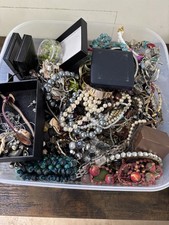 Huge Job Lot Mixed Jewellery, Watches, Rings, Vintage & Designer home Clearance