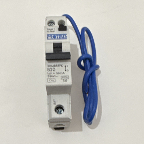 Proteus rcbo rcd type 20a - type,