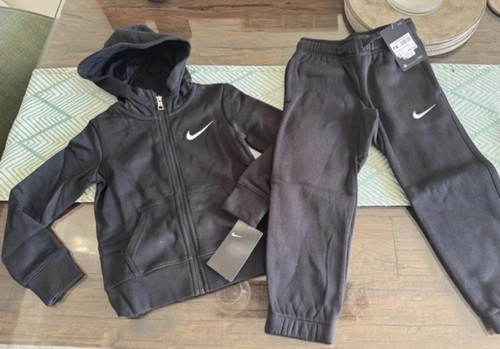 Nike black tracksuit full zip - tracksuit,