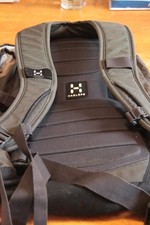 Haglofs Backpack in Black and Grey Used see description in full below