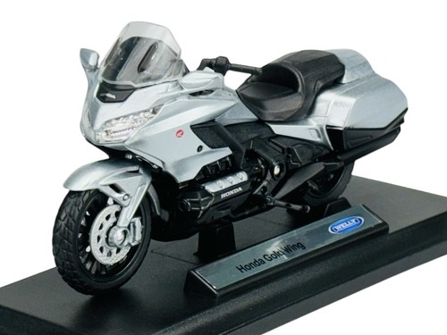 Welly honda gold - wing, silver