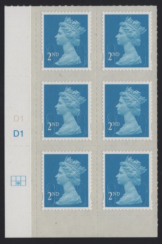 Security machin stamps - gb,