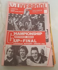Set Of 22 Liverpool Home Games