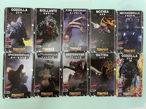Full set godzilla round1 - godzilla,