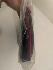 New 8m Lunge Line Black Nylon With Deep Purple Stripe