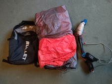 Flexifoil Bullet 4.5 Traction Kite 4-line. Easier To Control Than The Blade.