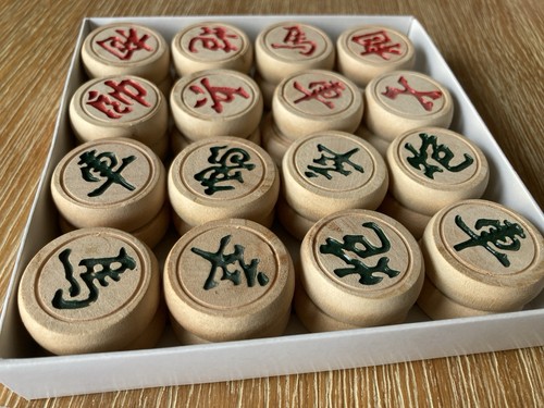 Chinese chess set with - set,