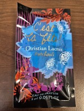 10 × C'est La Fete Patchouli Christian Lacroix 2ml Eau De Parfum