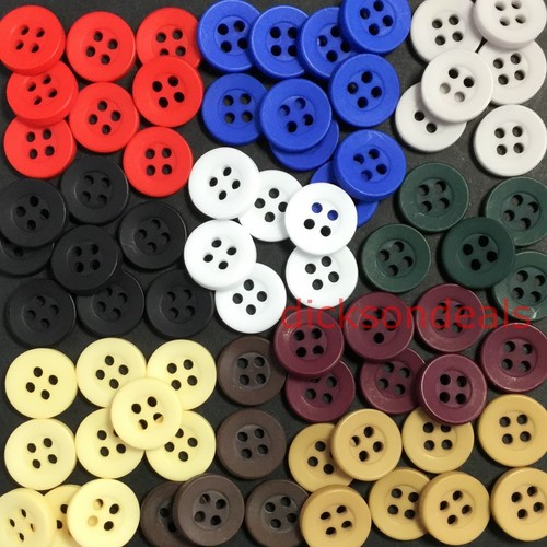 Coloured shirt buttons 4 - buttons,