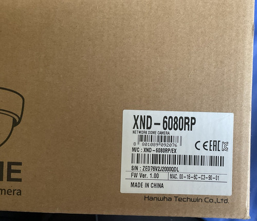 Samsung wisenet xnd - samsung, xnd-6080rp