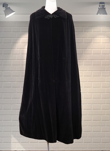Vintage velvet opera cape - vintage,