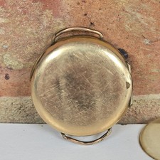 Ingersoll Antique Pocket Watch c. 1892 Gold Filled Case Not Working Parts VGC