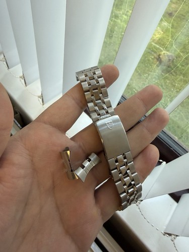 Tudor strap silver - strap, steel