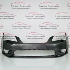 Seat Leon Front Bumper SE Hatchback Genuine Grey 2013 - 2016 [AO157]