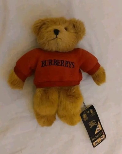 Burberry stuffed teddy bear - burberry,