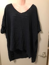 ladies size 18 navy blue top saloos