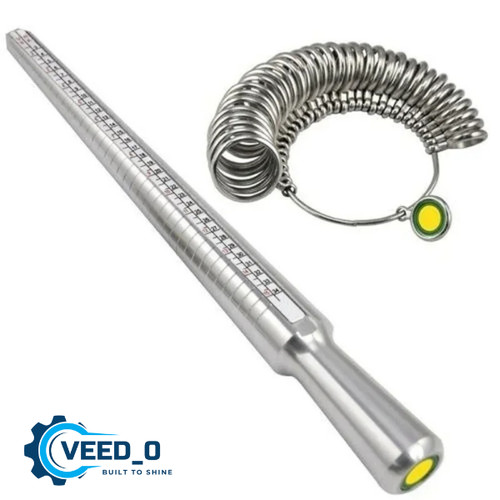 Metal ring sizer measuring - sizer,