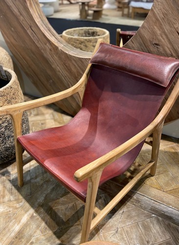 Reclined armchair easy chair - armchair, /