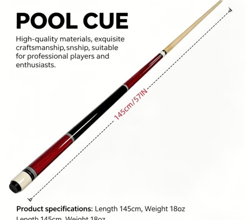 Maple 145cm snooker - snooker, pool