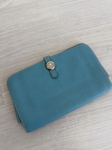 Hermès dogon wallet - wallet, blue