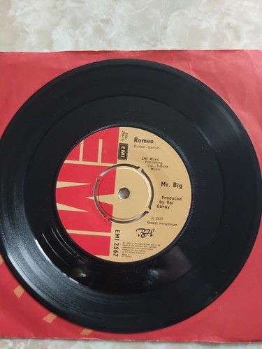 Big romeo 1977 - mr, big☆romeo☆1977☆"7"