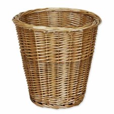 Wicker waste paper - wicker, bin