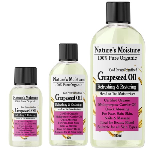 Grapeseed oil 100 cold - 100%,
