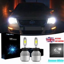 2x Bulbs H7 55W LED Xenon White Headlight DIP Beam FOR VW Passat 3C B6 2005-2011