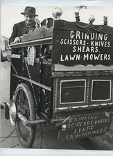 Knife Grinder Sharpener Mobile Cart Barton 1971 Press Photo