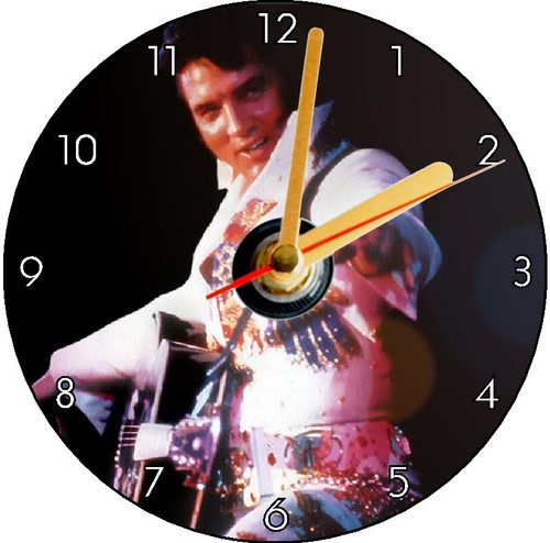 Elvis presley clock - presley, cd