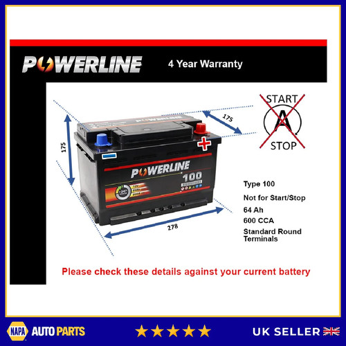Battery fits ford - battery, c-max