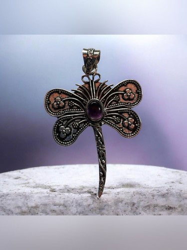 925 sterling silver amethyst - sterling,