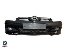 MERCEDES SLK R171 2004-2008 COMPLETE FRONT BUMPER+GRILLES IN BLACK C197