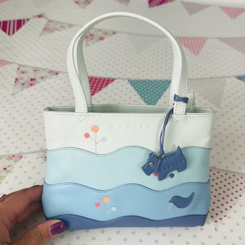 Radley ladies blue mini - radley,