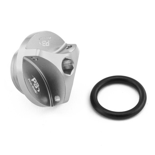 Aluminium oil filler cap - aluminium,