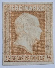 GERMAN STATES PRUSSIA 1850 1/2