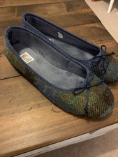 Harris Tweed ladies slippers