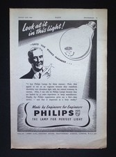 Original 1944 Advert Philips