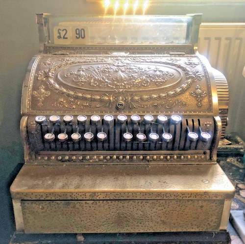 Antique national cash register - antique,