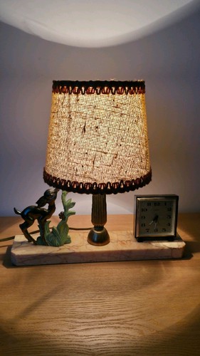 French art deco style mantle - french,