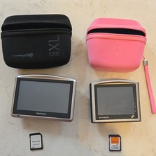 2 x Tomtom - One XL and One Portable GPS Navigators. Untested