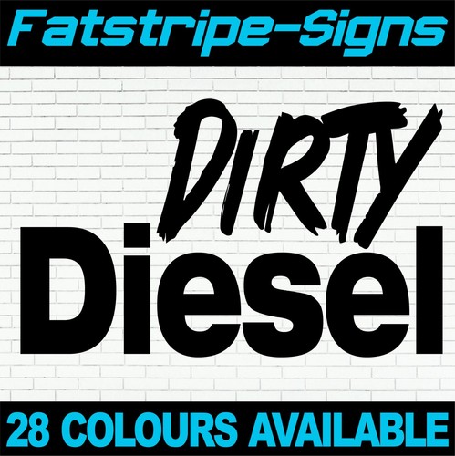 Dirty diesel funny stickers - funny,