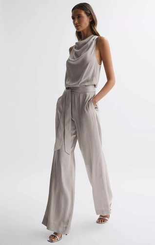 Reiss rose sleeveless - rose, cowl